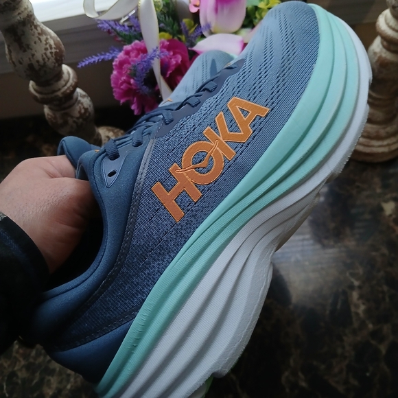 Hoka One Bondi 8 Comfort/Athletic Medical Field Shoes Size 10 Men/11.5 Women - Picture 10 of 12